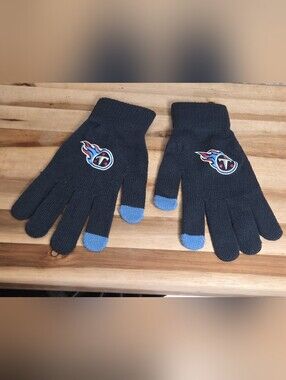 TN Titans Official NFL Winter Gloves with Texting Tips One Size Fits Most